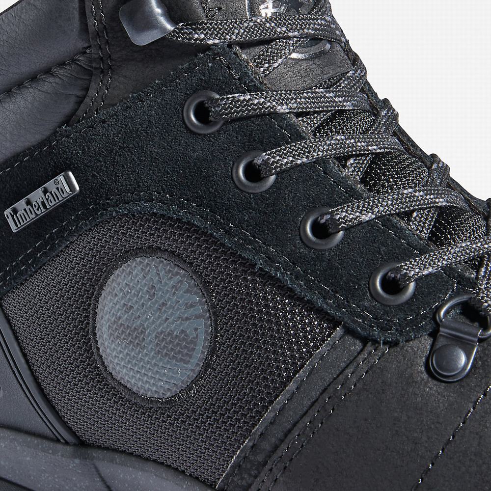 Pánské Trekové Boty Timberland Boulder Trailové Trekker Hiker Černé | TI10695-681