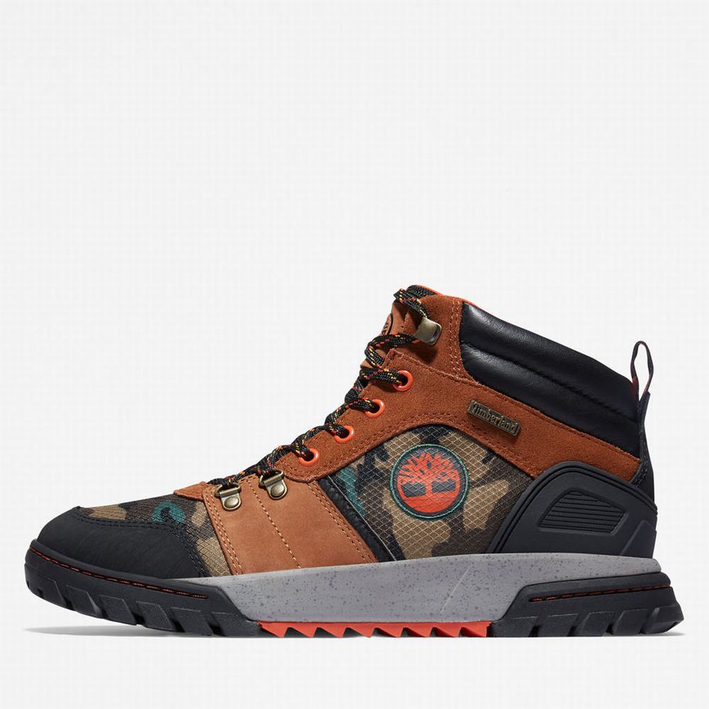 Pánské Trekové Boty Timberland Boulder Trailové Hiker Hnědé | TI31295-832
