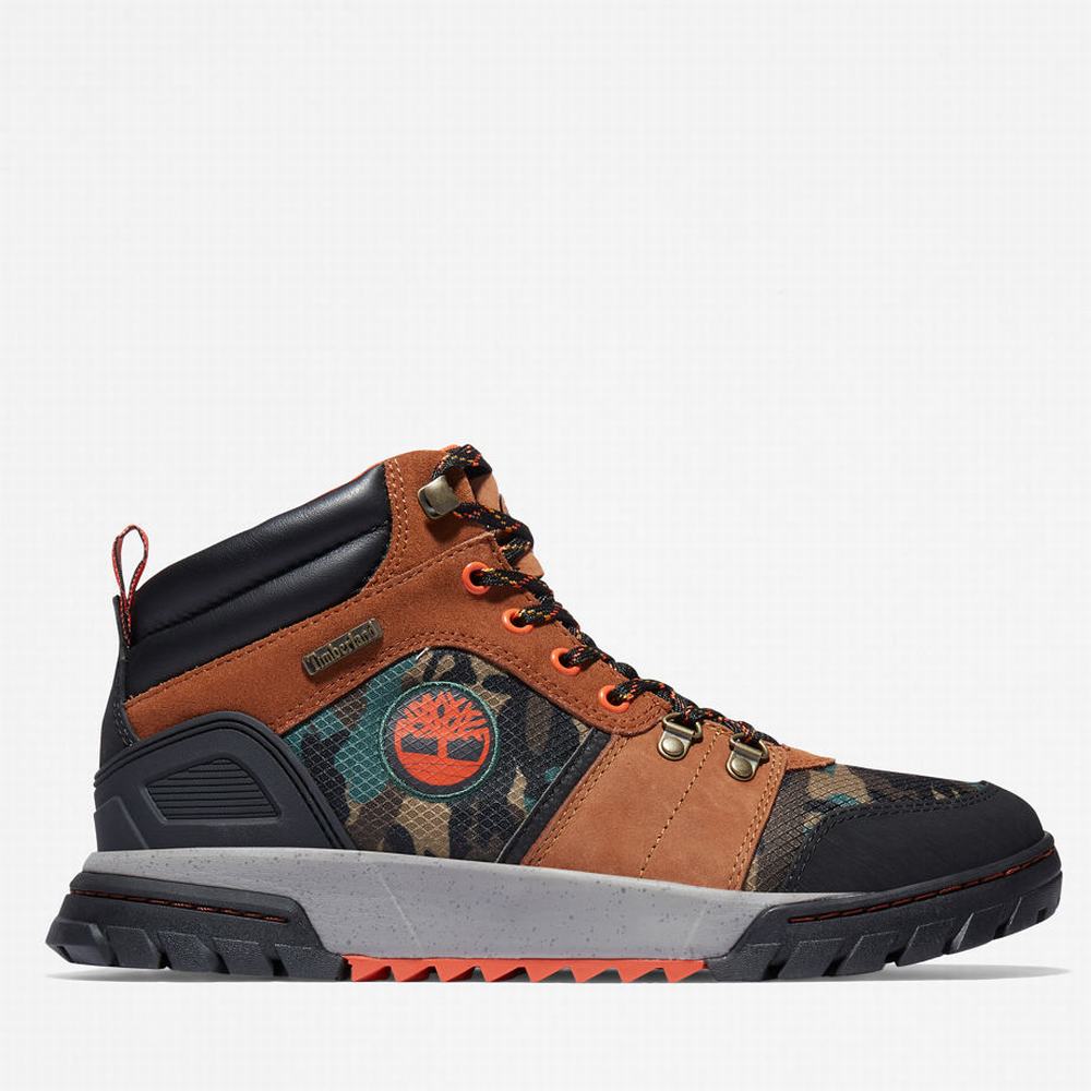 Pánské Trekové Boty Timberland Boulder Trailové Hiker Hnědé | TI31295-832