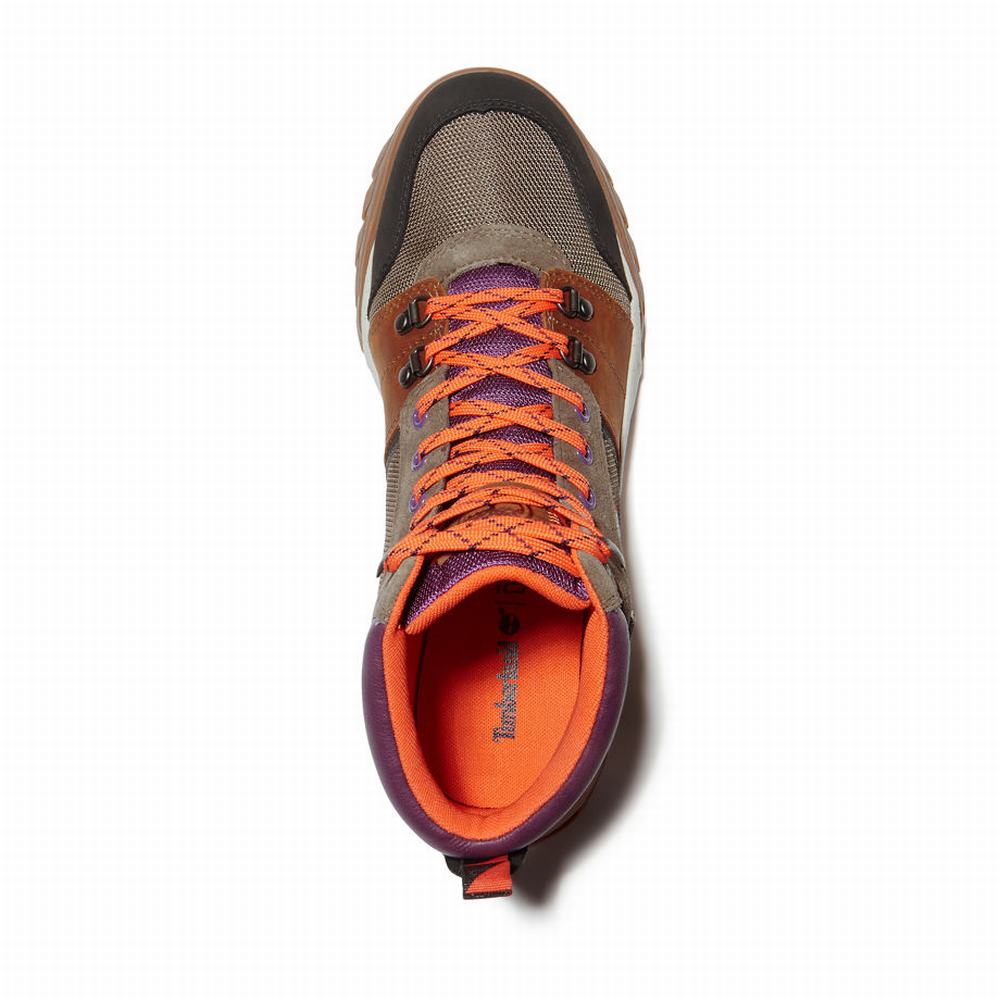 Pánské Trekové Boty Timberland Boulder Trailové Hiker Šedé | TI51234-512