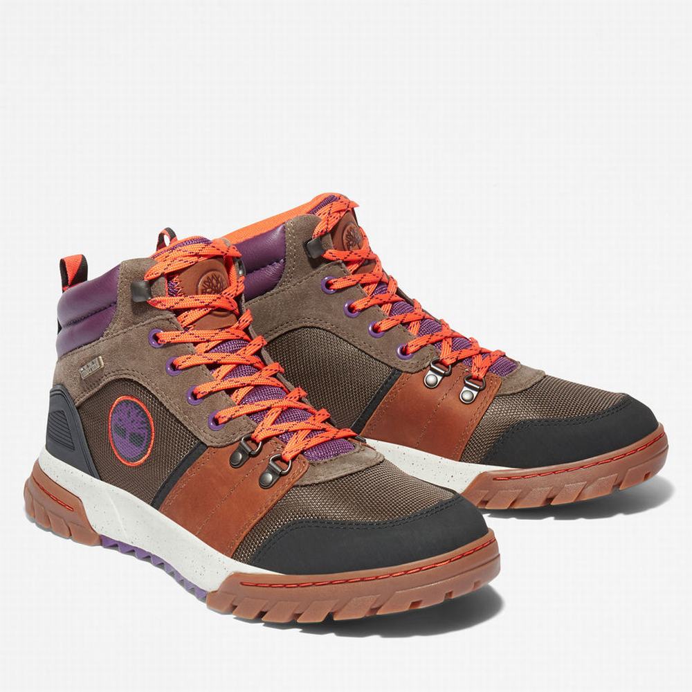 Pánské Trekové Boty Timberland Boulder Trailové Hiker Šedé | TI51234-512