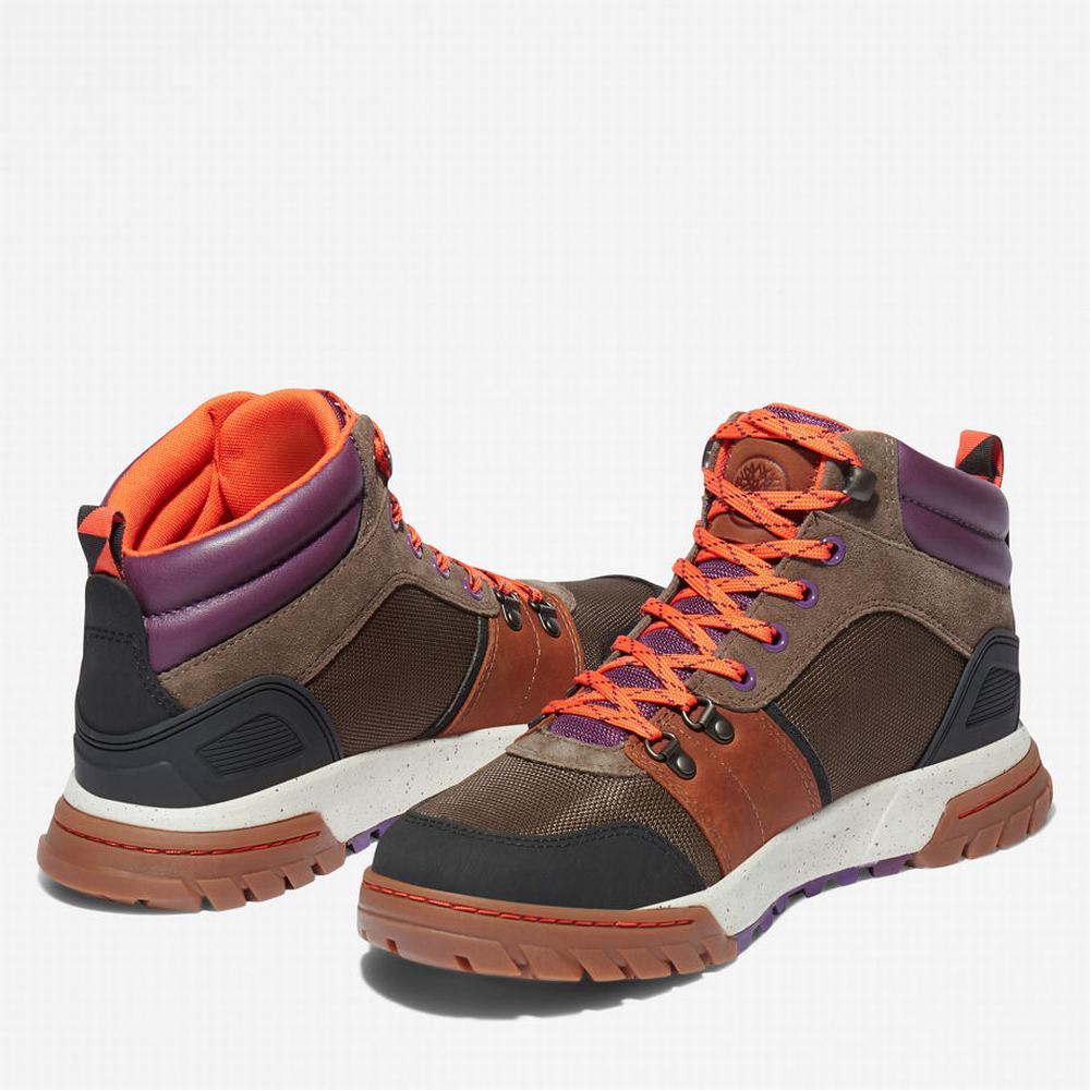 Pánské Trekové Boty Timberland Boulder Trailové Hiker Šedé | TI51234-512