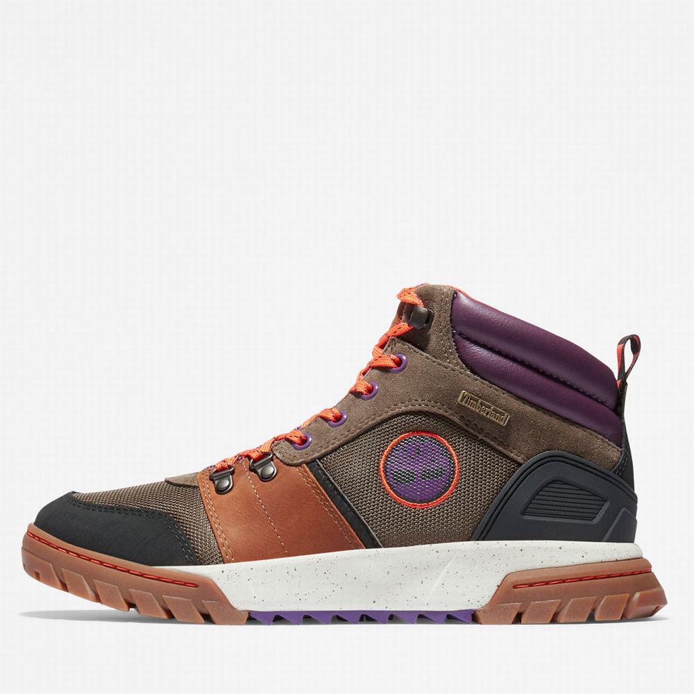 Pánské Trekové Boty Timberland Boulder Trailové Hiker Šedé | TI51234-512
