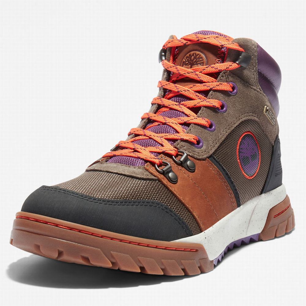 Pánské Trekové Boty Timberland Boulder Trailové Hiker Šedé | TI51234-512
