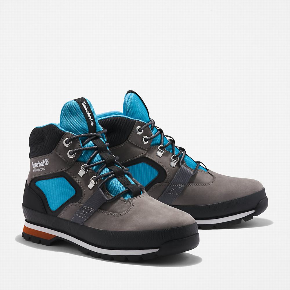 Pánské Trekové Boty Timberland Euro Hiker Chukka Šedé | TI70921-145