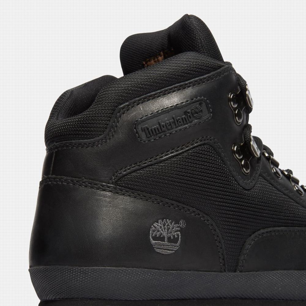 Pánské Trekové Boty Timberland Euro Hiker Černé Černé | TI86129-254