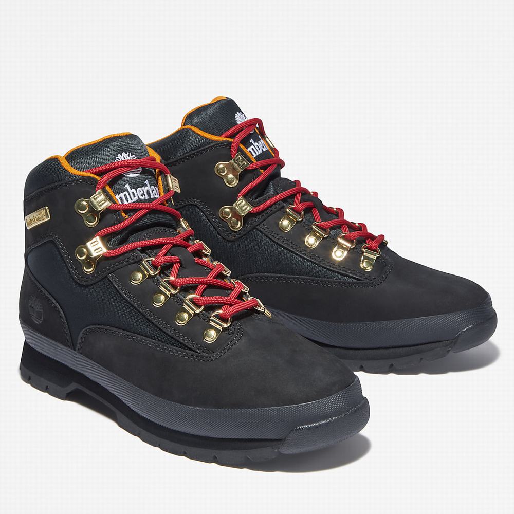 Pánské Trekové Boty Timberland Euro Hiker Černé | TI87065-514