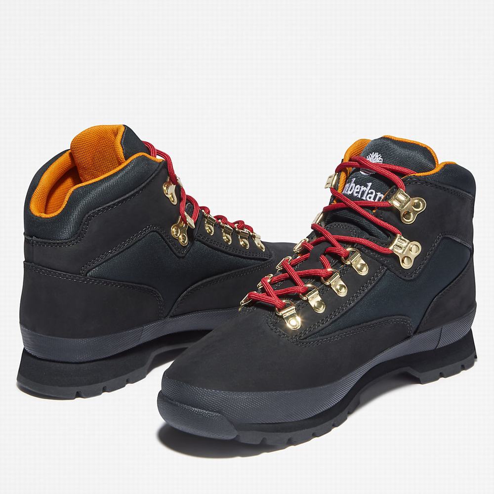 Pánské Trekové Boty Timberland Euro Hiker Černé | TI87065-514