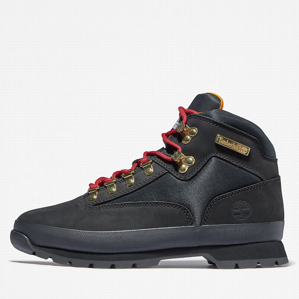 Pánské Trekové Boty Timberland Euro Hiker Černé | TI87065-514