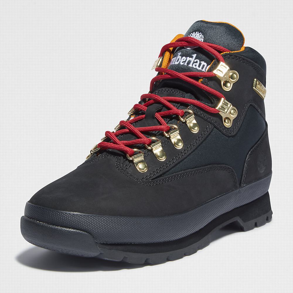 Pánské Trekové Boty Timberland Euro Hiker Černé | TI87065-514