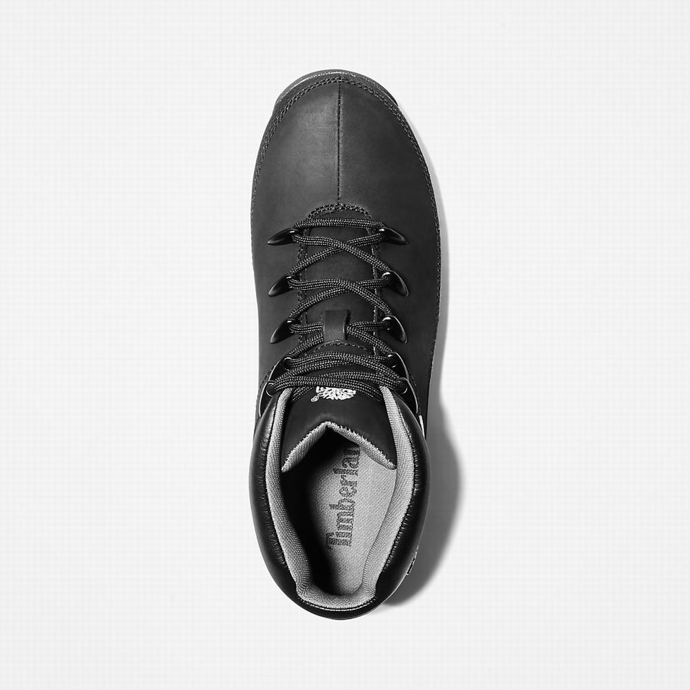 Pánské Trekové Boty Timberland Euro Sprint Mid Hiker Černé | TI04183-572