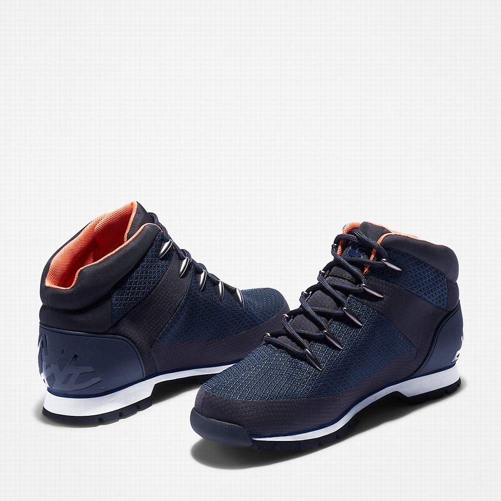 Pánské Trekové Boty Timberland Euro Sprint Waterproof Tmavě Blankyt | TI05468-608