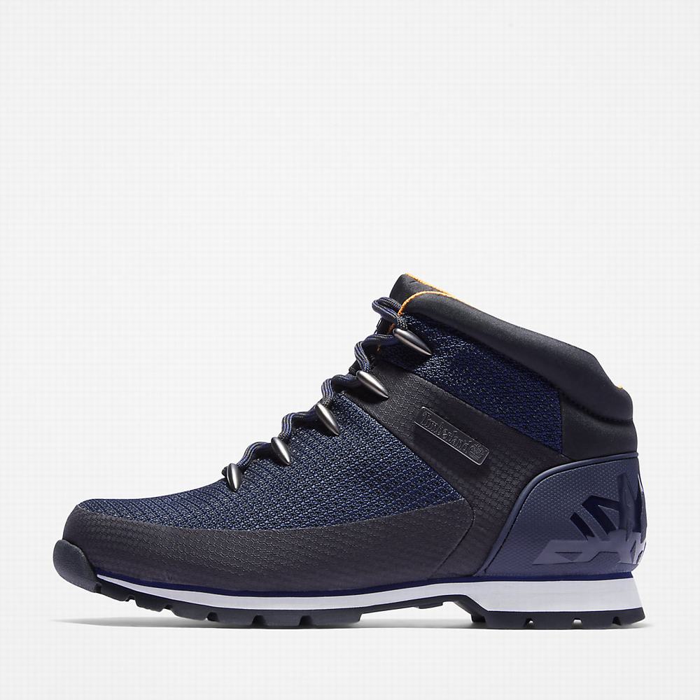 Pánské Trekové Boty Timberland Euro Sprint Waterproof Tmavě Blankyt | TI05468-608