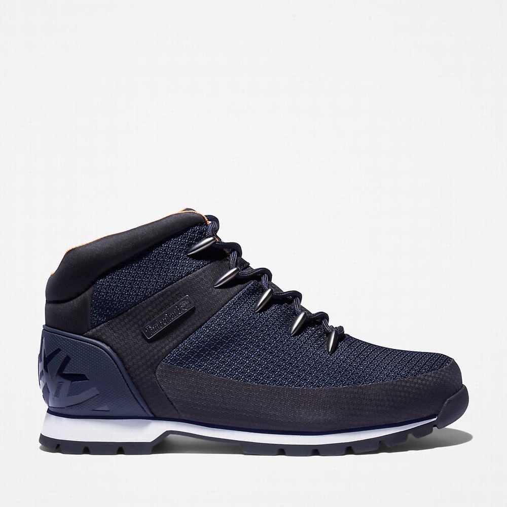 Pánské Trekové Boty Timberland Euro Sprint Waterproof Tmavě Blankyt | TI05468-608