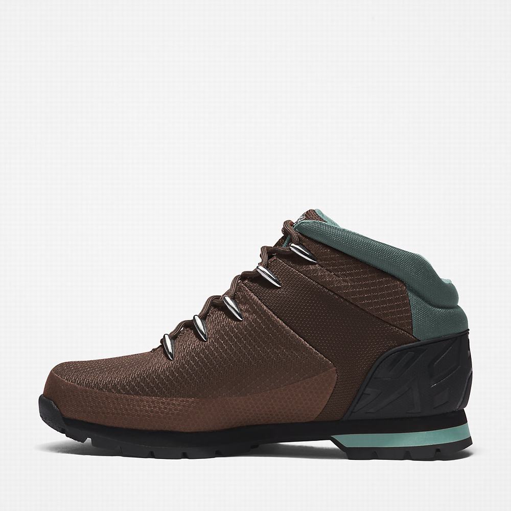 Pánské Trekové Boty Timberland Euro Sprint Waterproof Tmavě Hnědé | TI08471-493