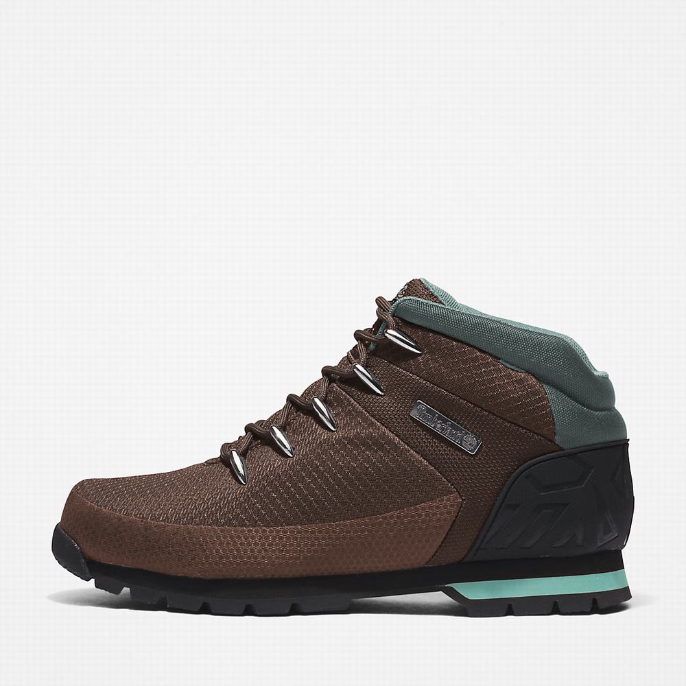 Pánské Trekové Boty Timberland Euro Sprint Waterproof Tmavě Hnědé | TI08471-493