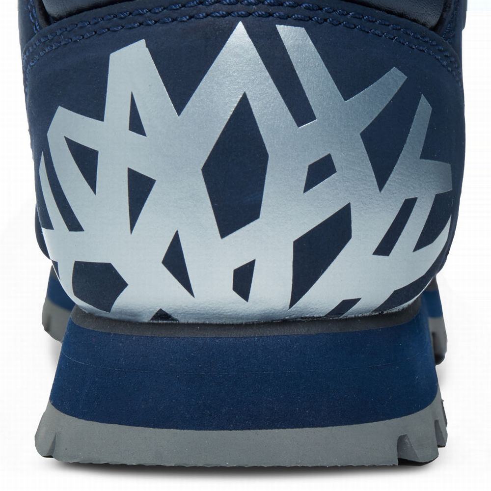 Pánské Trekové Boty Timberland Euro Sprint Hiker Mid Tmavě Blankyt | TI37042-845