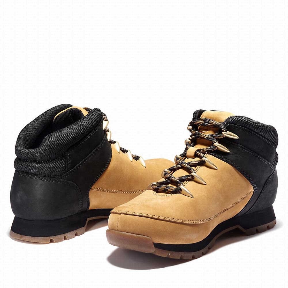 Pánské Trekové Boty Timberland Euro Sprint Hiker Žluté Černé | TI40763-316