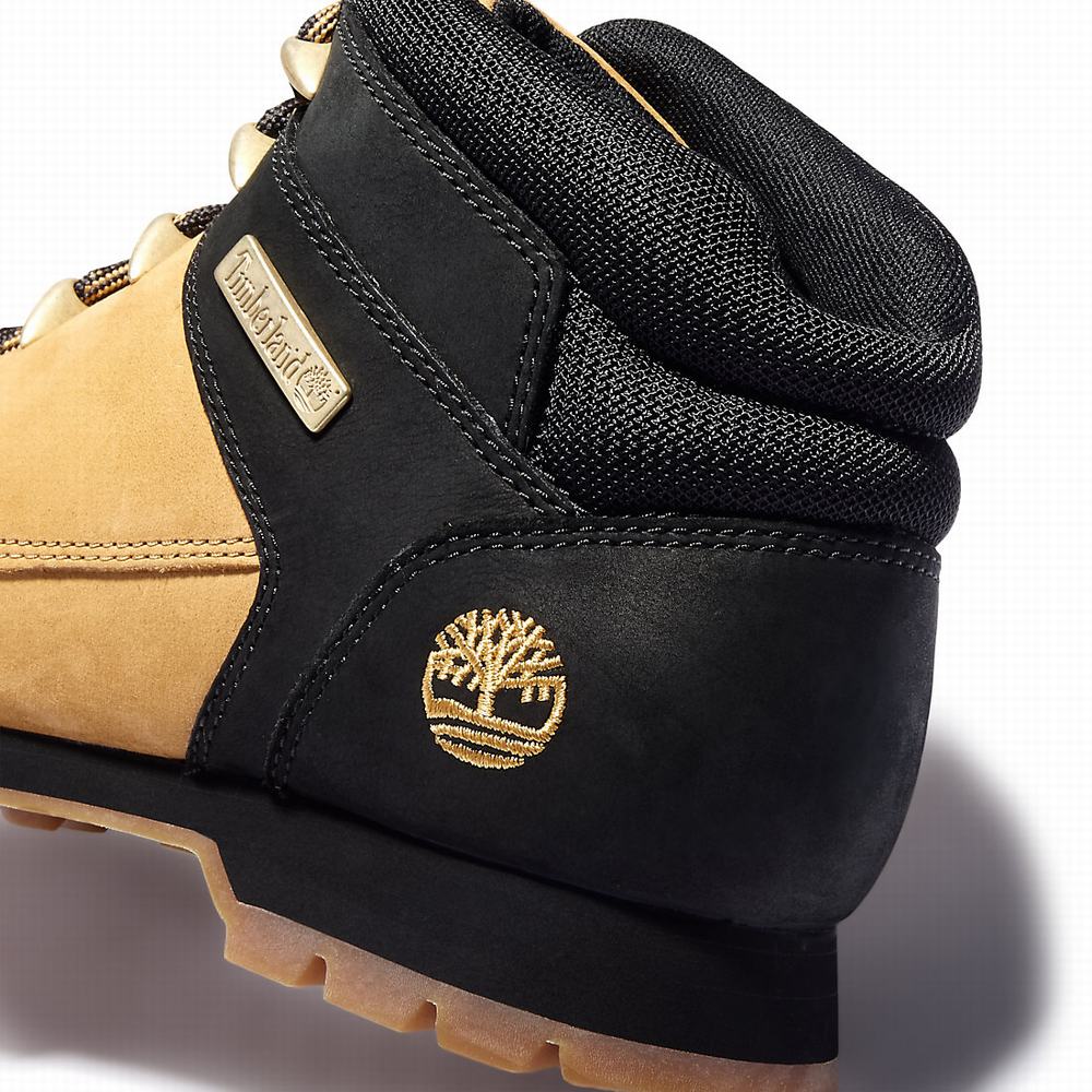 Pánské Trekové Boty Timberland Euro Sprint Hiker Žluté Černé | TI40763-316
