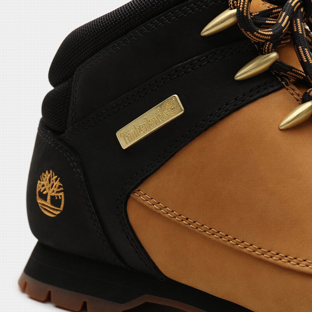 Pánské Trekové Boty Timberland Euro Sprint Hiker Žluté Černé | TI40763-316