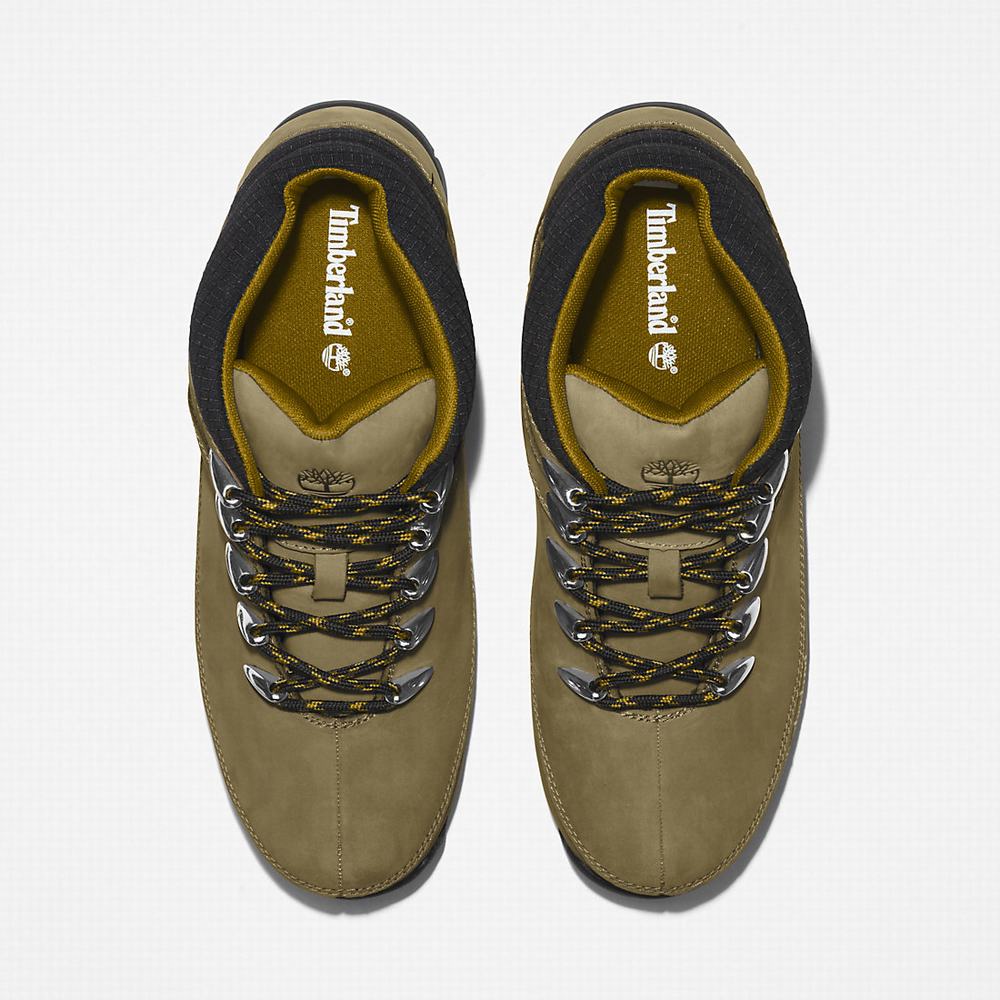 Pánské Trekové Boty Timberland Euro Sprint Hiker Zelene Černé | TI50743-218