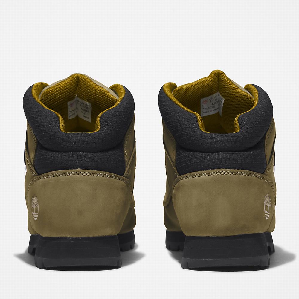 Pánské Trekové Boty Timberland Euro Sprint Hiker Zelene Černé | TI50743-218