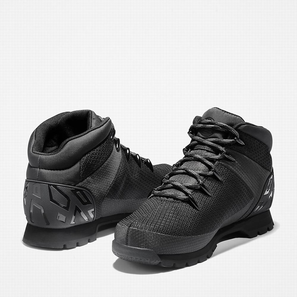 Pánské Trekové Boty Timberland Euro Sprint Waterproof Černé | TI51260-913
