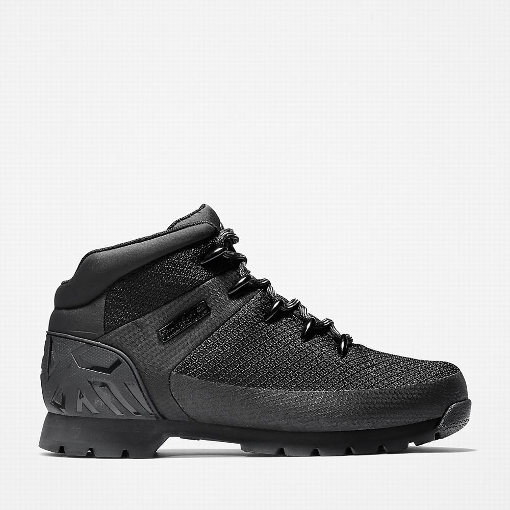 Pánské Trekové Boty Timberland Euro Sprint Waterproof Černé | TI51260-913