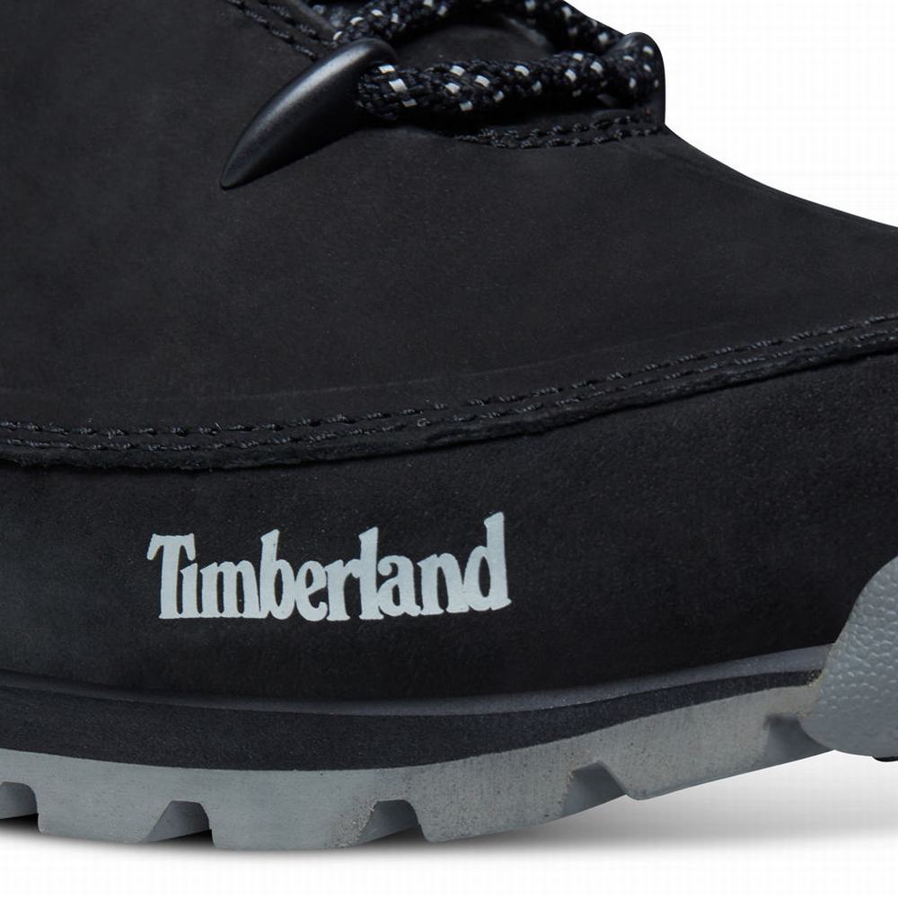 Pánské Trekové Boty Timberland Euro Sprint Hiker Mid Černé | TI59017-309