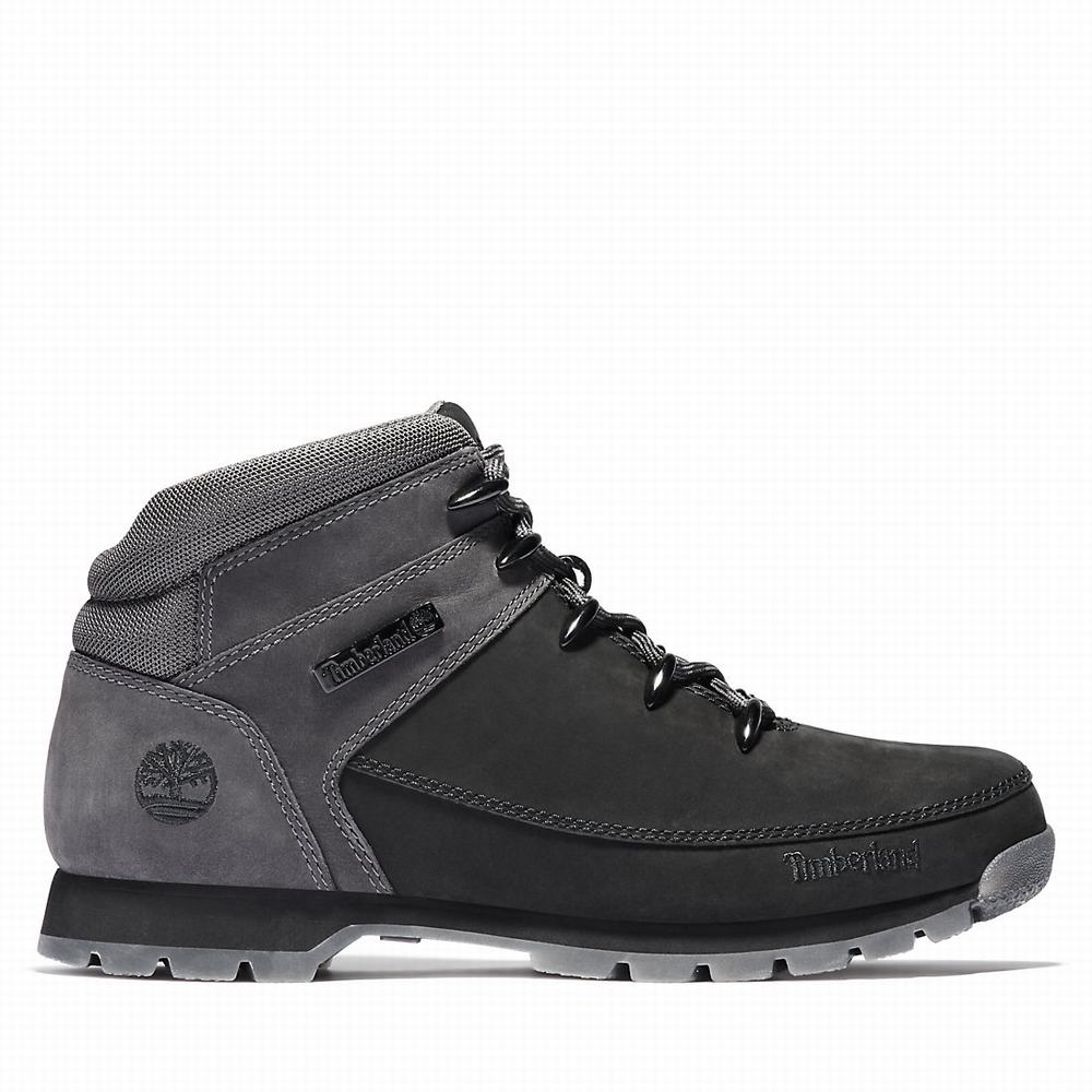 Pánské Trekové Boty Timberland Euro Sprint Hiker Černé Šedé | TI73462-763