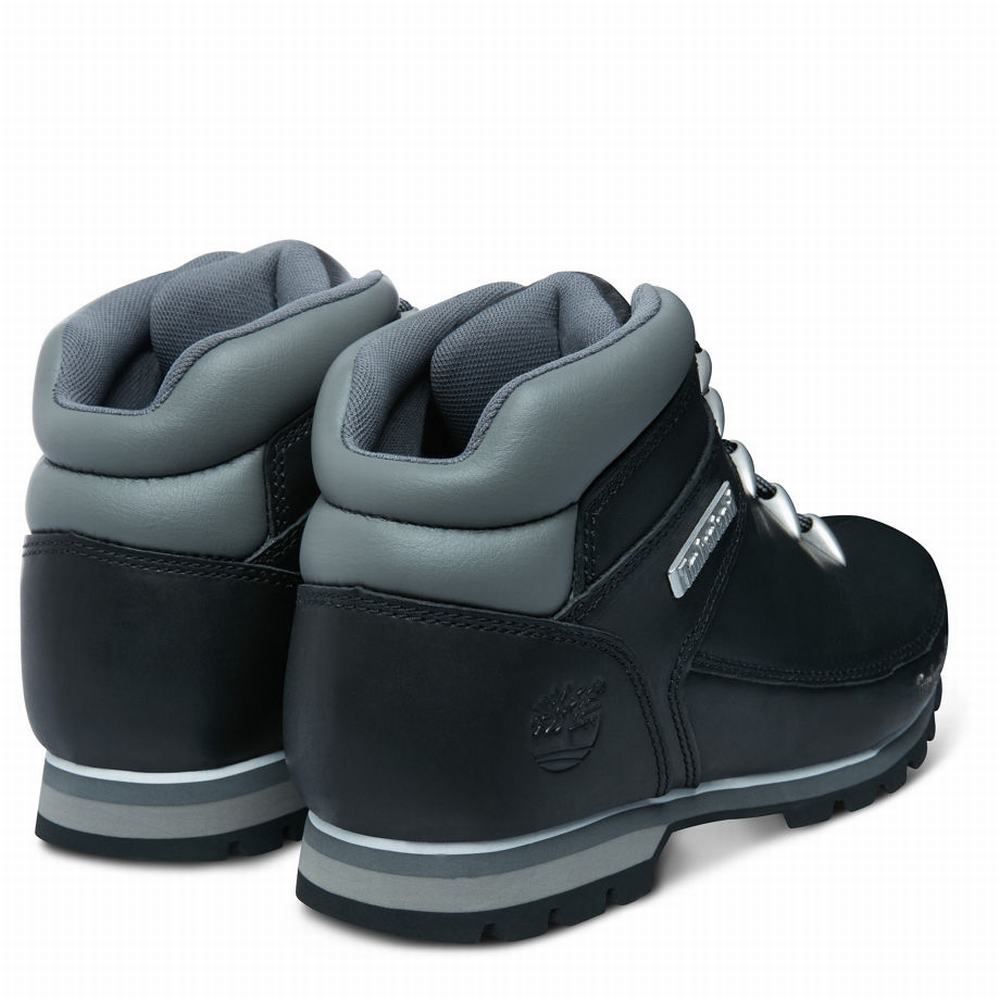 Pánské Trekové Boty Timberland Euro Sprint Hiker Černé | TI90435-760
