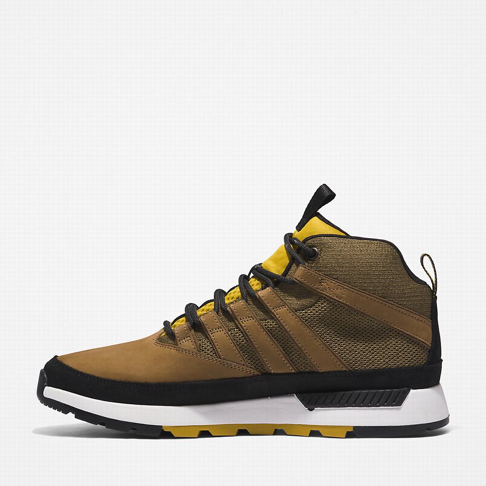 Pánské Trekové Boty Timberland Euro Trekker Zelene | TI62084-603