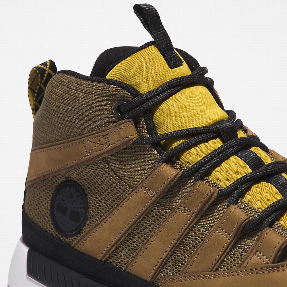 Pánské Trekové Boty Timberland Euro Trekker Zelene | TI62084-603