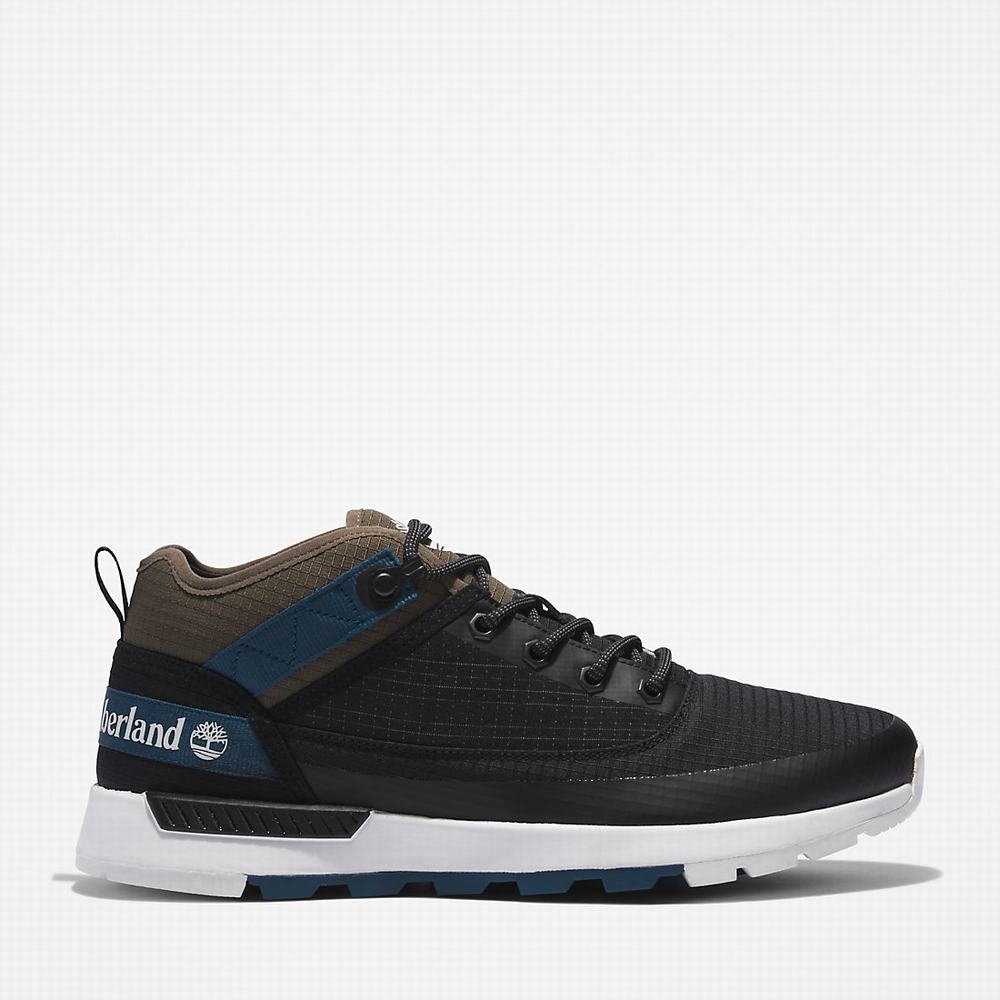 Pánské Trekové Boty Timberland Field Trekker Ripstop Černé | TI15283-804