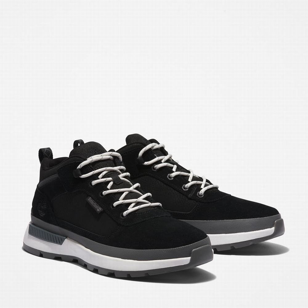 Pánské Trekové Boty Timberland Field Trekker Hiker Černé Šedé | TI29340-954