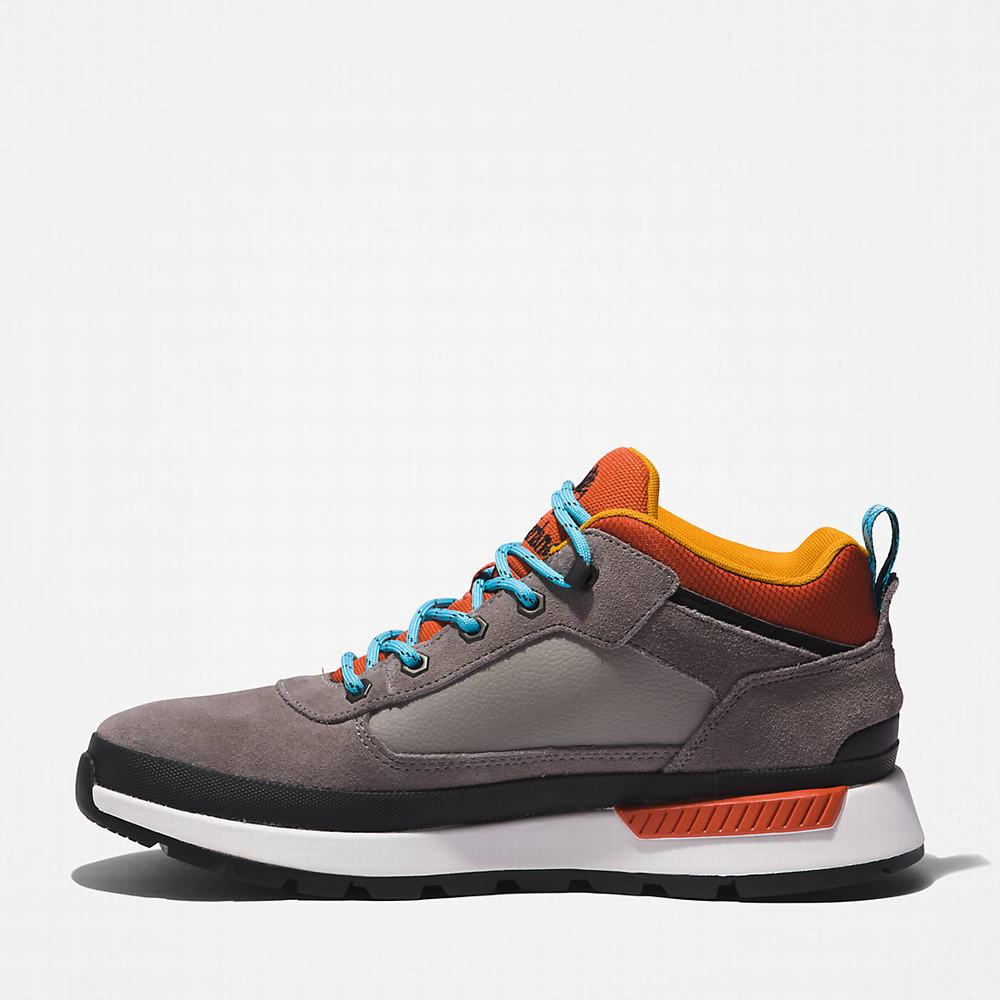 Pánské Trekové Boty Timberland Field Trekker Hiker Tmavě Šedé | TI63042-629