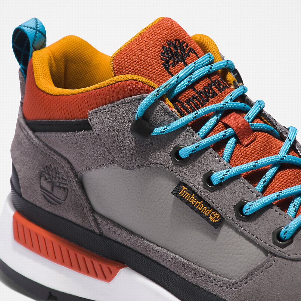 Pánské Trekové Boty Timberland Field Trekker Hiker Tmavě Šedé | TI63042-629