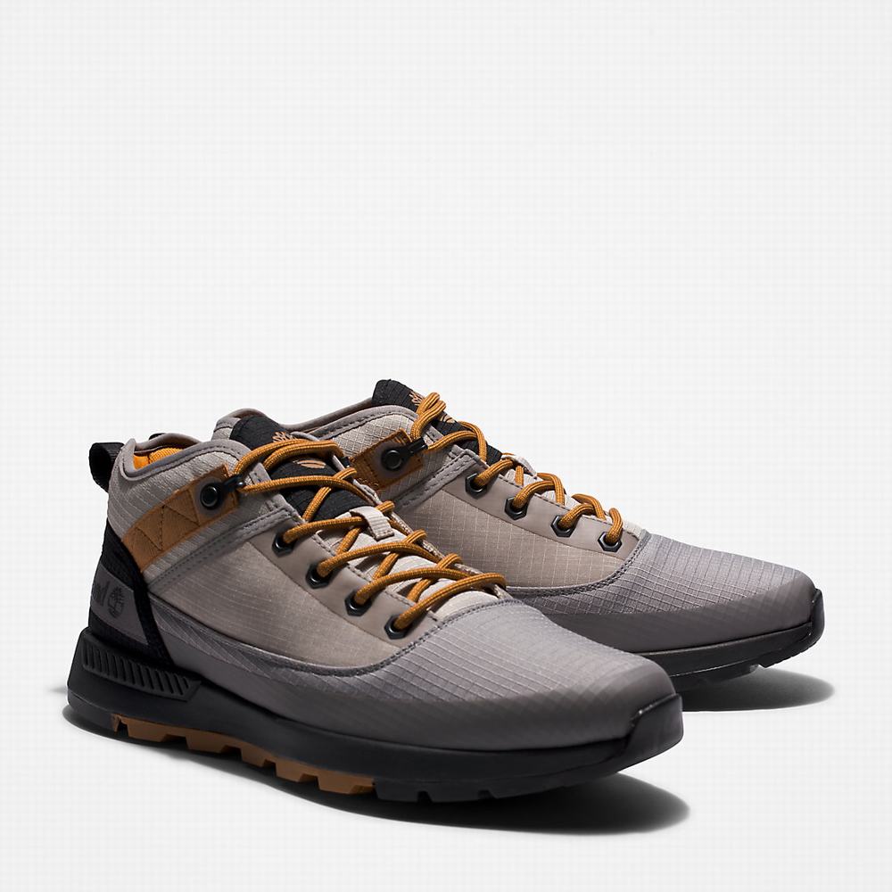 Pánské Trekové Boty Timberland Field Trekker Ripstop Šedé | TI97058-061