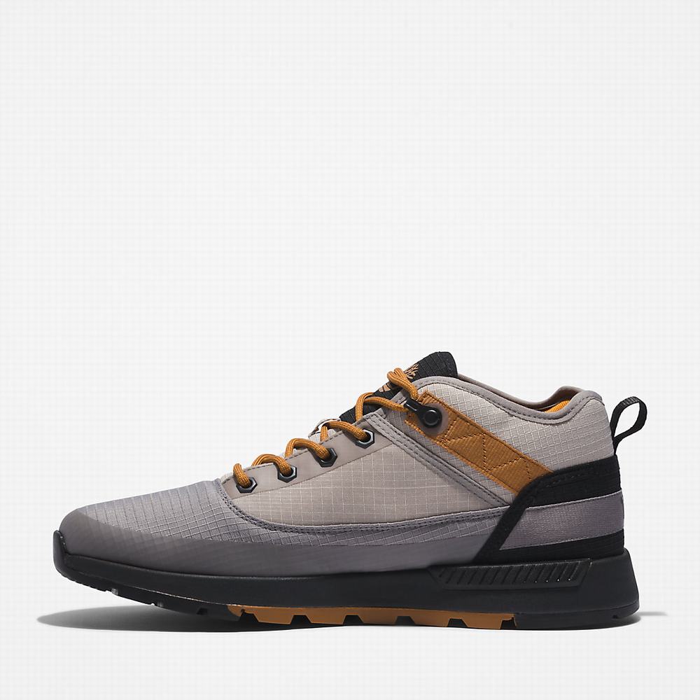 Pánské Trekové Boty Timberland Field Trekker Ripstop Šedé | TI97058-061