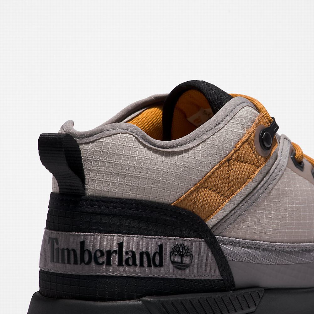 Pánské Trekové Boty Timberland Field Trekker Ripstop Šedé | TI97058-061