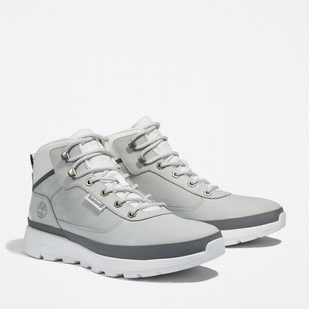 Pánské Trekové Boty Timberland Field Trekker Světle Šedé | TI97685-073