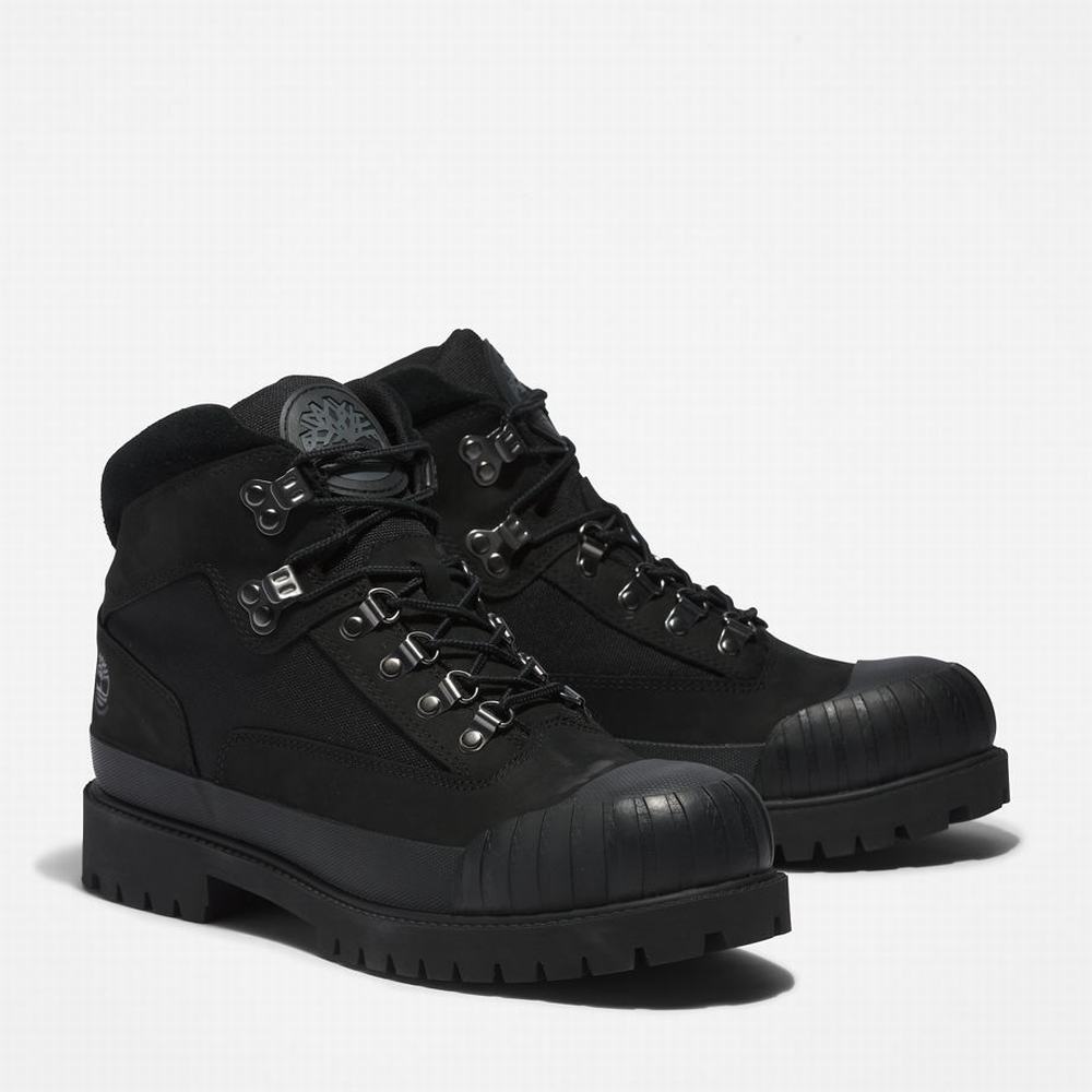 Pánské Trekové Boty Timberland Heritage Rubber-toe Černé | TI94802-057