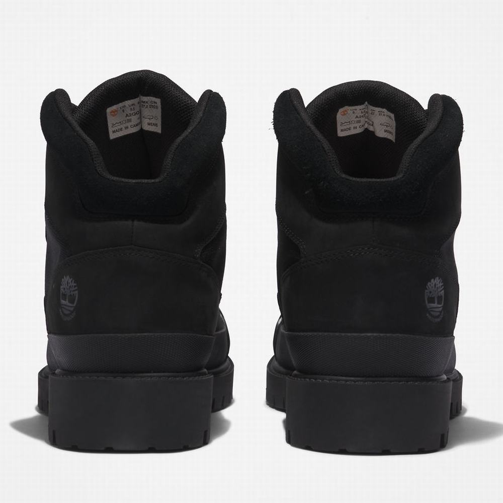 Pánské Trekové Boty Timberland Heritage Rubber-toe Černé | TI94802-057