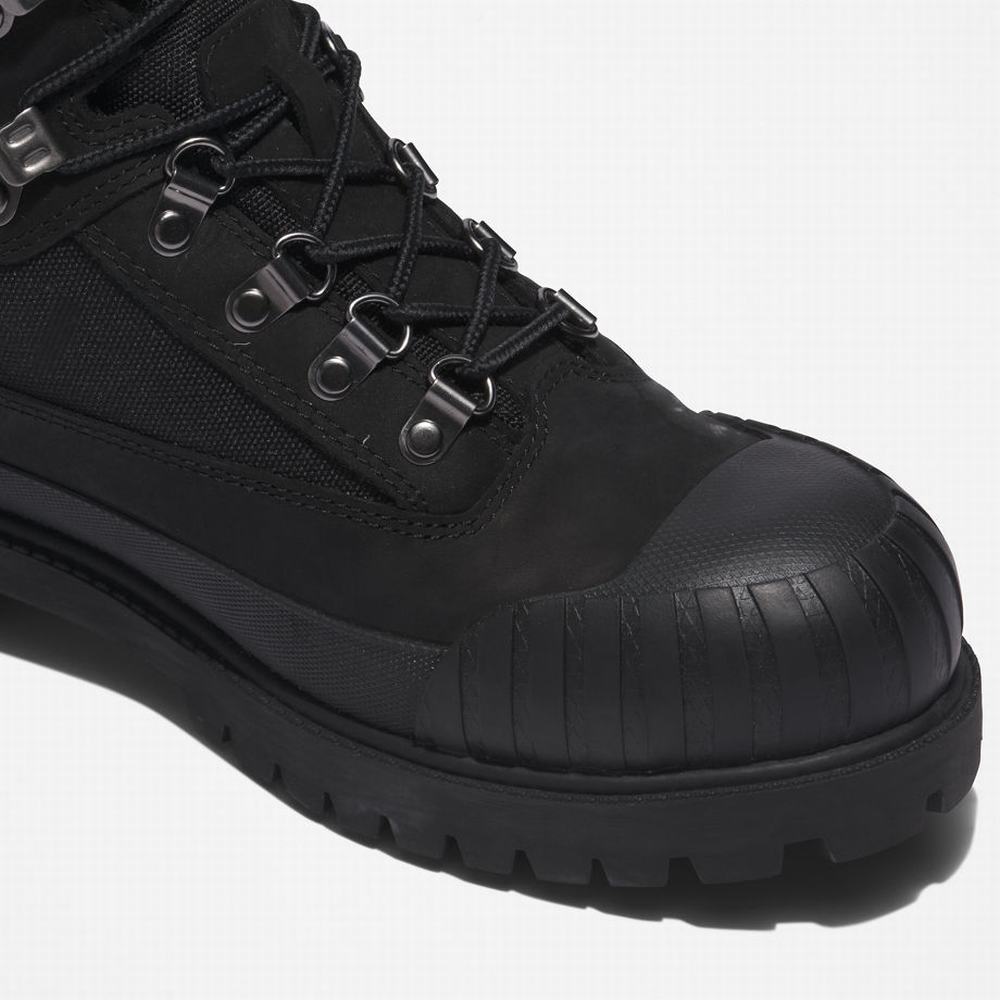 Pánské Trekové Boty Timberland Heritage Rubber-toe Černé | TI94802-057