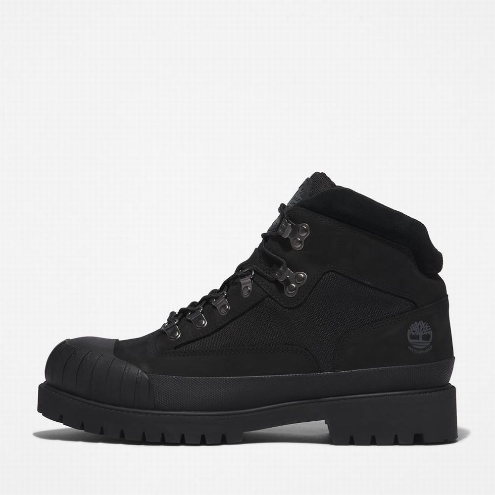 Pánské Trekové Boty Timberland Heritage Rubber-toe Černé | TI94802-057