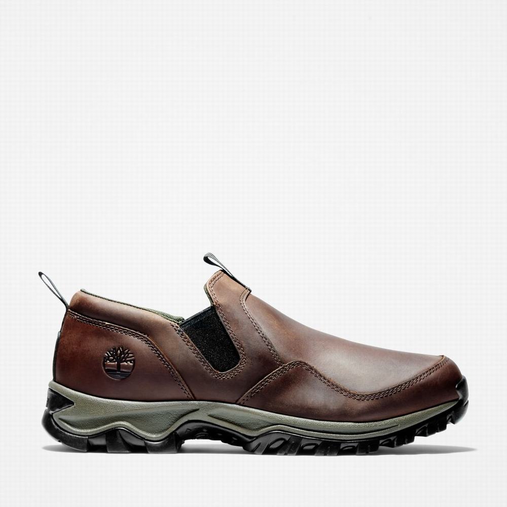 Pánské Trekové Boty Timberland Mt. Maddsen Slip-On Tmavě Hnědé | TI73942-351
