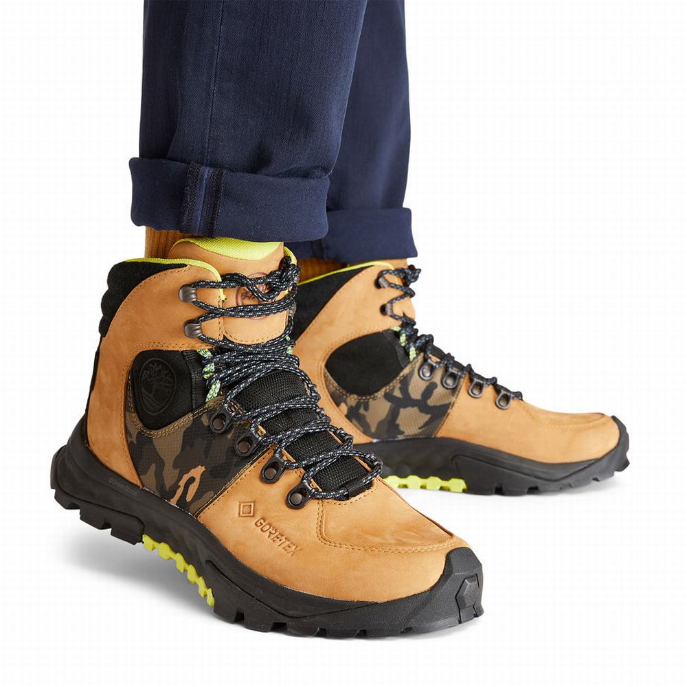 Pánské Trekové Boty Timberland Solar Ridge Gore-Tex® GreenStride™ Žluté | TI05216-723