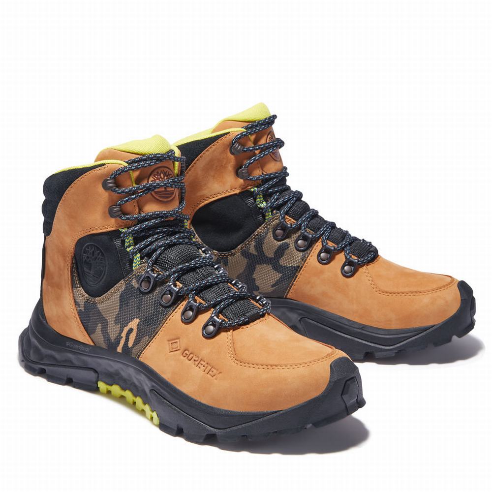 Pánské Trekové Boty Timberland Solar Ridge Gore-Tex® GreenStride™ Žluté | TI05216-723