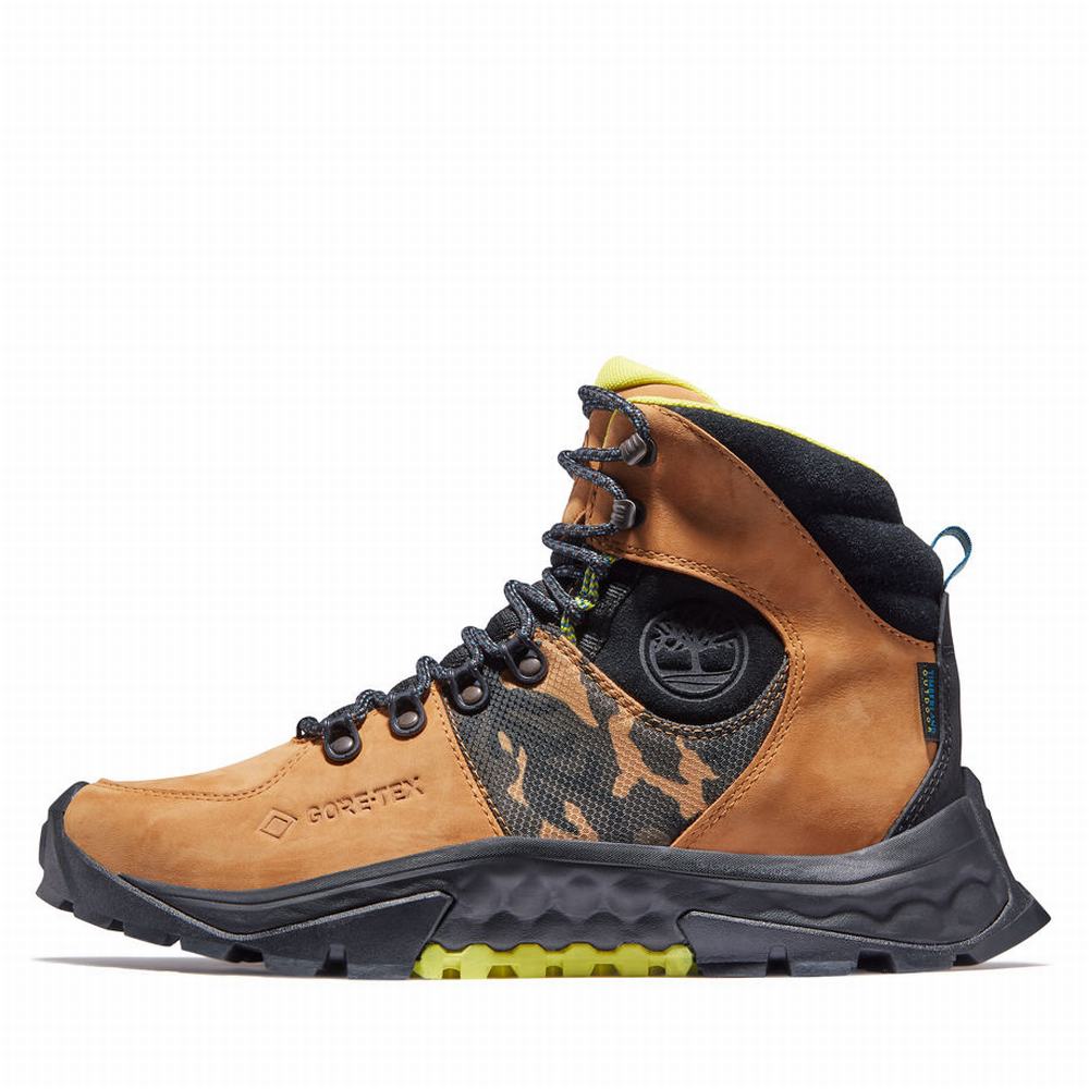Pánské Trekové Boty Timberland Solar Ridge Gore-Tex® GreenStride™ Žluté | TI05216-723