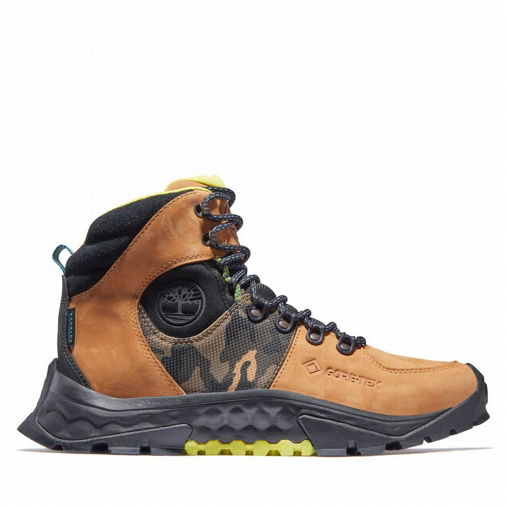 Pánské Trekové Boty Timberland Solar Ridge Gore-Tex® GreenStride™ Žluté | TI05216-723
